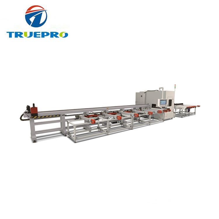 Full Automatic CNC Aluminum Window Profile Cutting Center