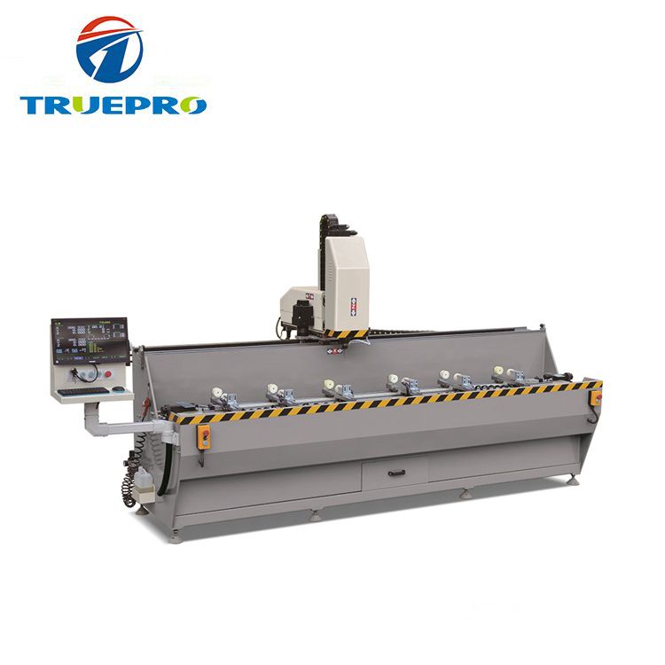 Aluminum window drilling machine