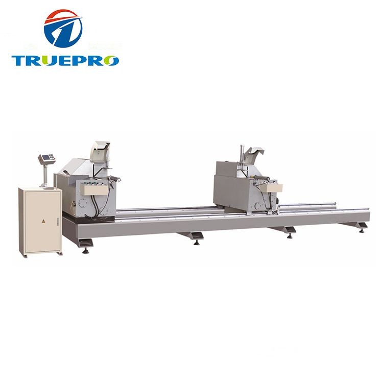 High Efficiency PVC Profile Double Head Precision Cutting Saw