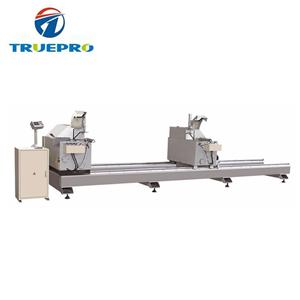 High Efficiency PVC Profile Double Head Precision Cutting Saw